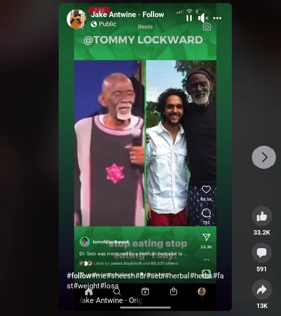 Fact Check NO Evidence That 90Day Herbs, Water, Juice Diet Cures